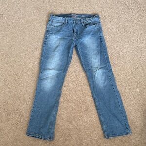 Levi's 285 Straight Fit Blue Jeans